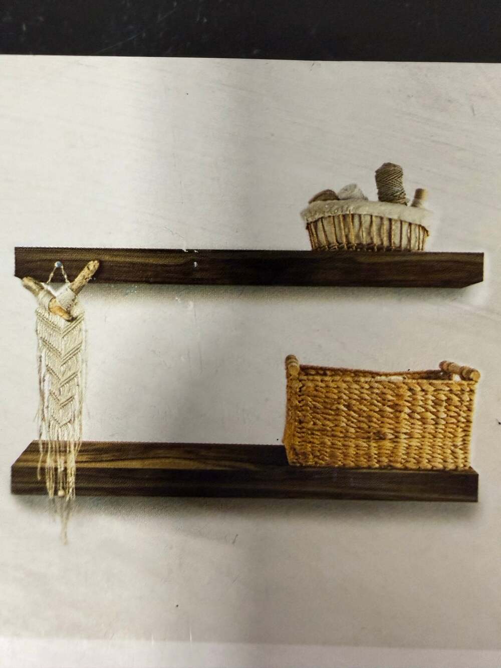 Vision home 2 floating shelves
